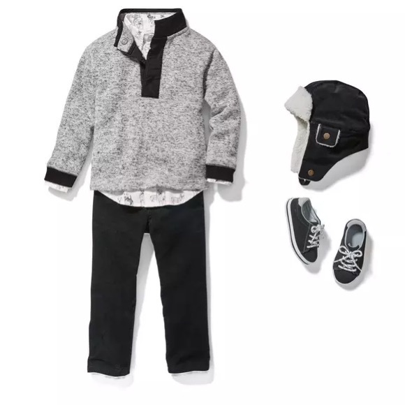 Boys size 4 Janie and Jack Dog Toile Poplin Button Down Shirt dog lover - Picture 7 of 7